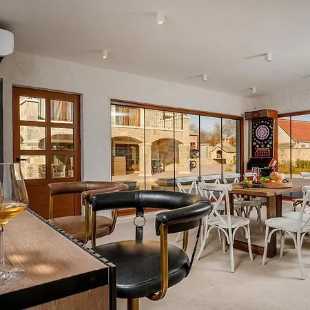 Glass Gym, Tennis, & Pool Bond Mansion Cera
